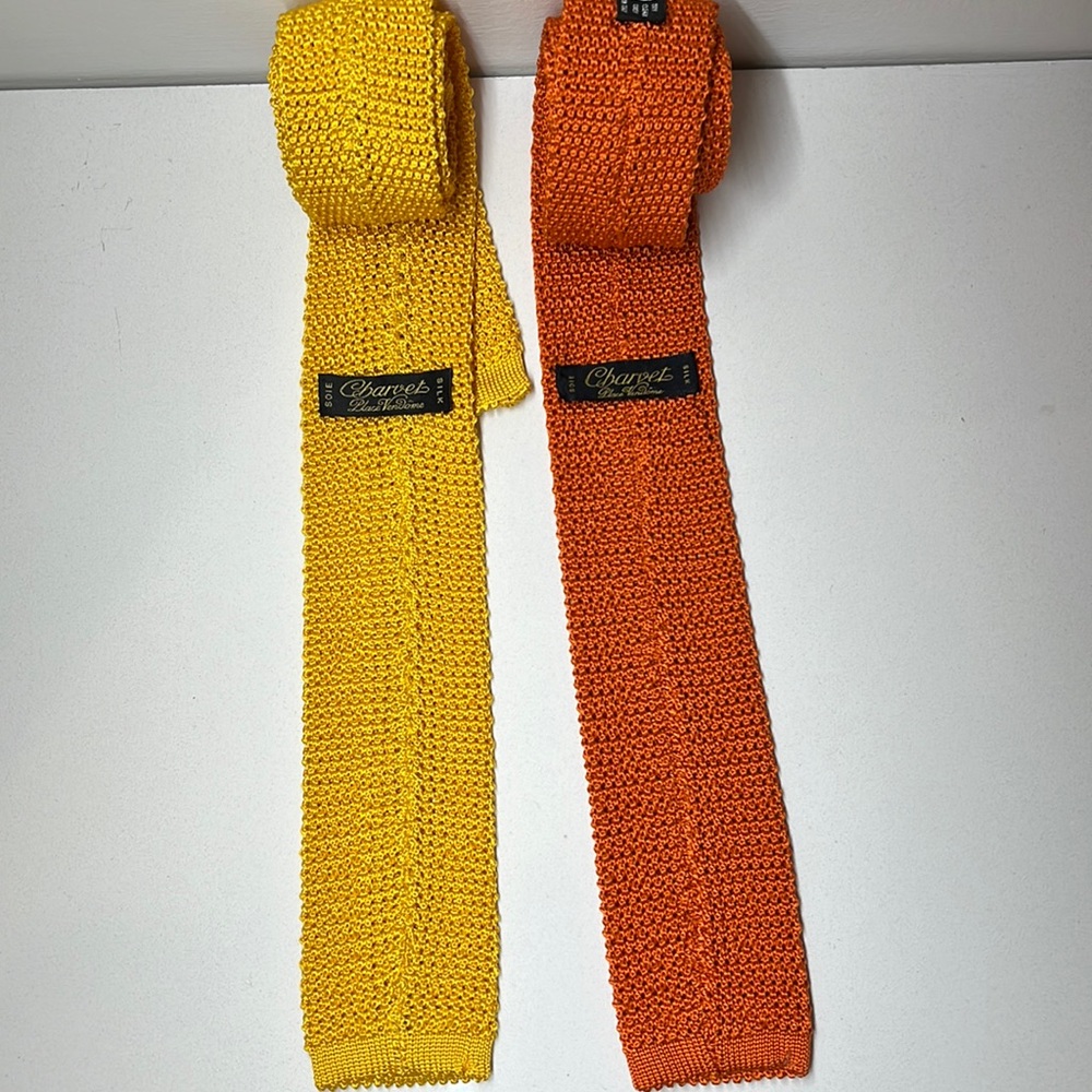 Charvet silk neckties